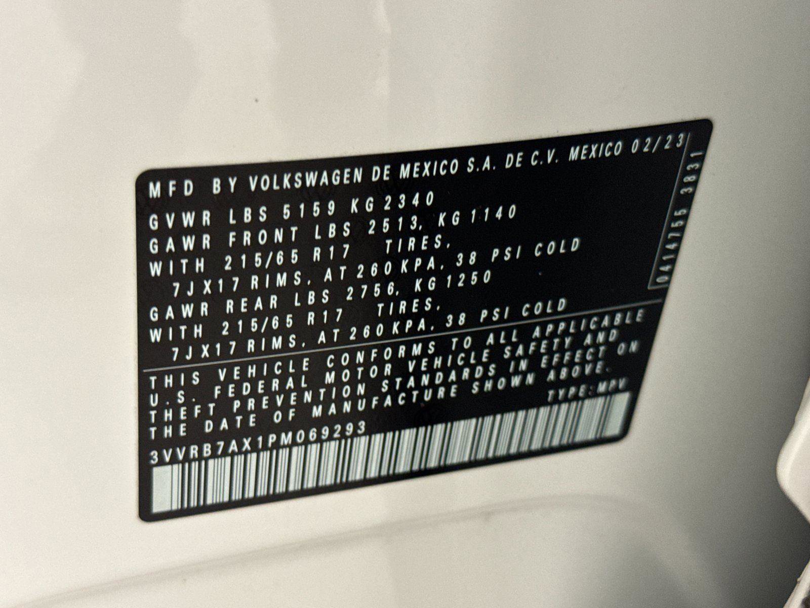 Used 2023 Volkswagen Tiguan S FWD image 28