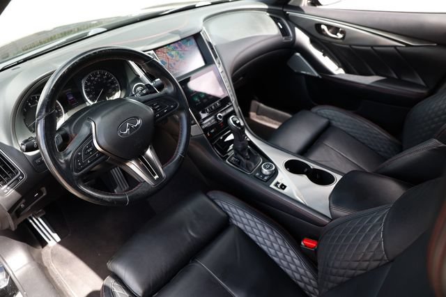 Used 2018 INFINITI Q50 Red Sport 400 w/ Sensory Package (Sport) RWD image 6