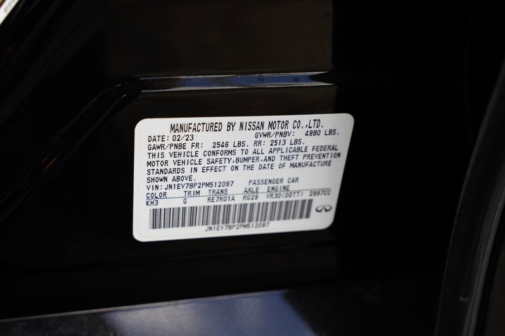 Used 2023 INFINITI Q50 Luxe w/ Cargo Package RWD image 27