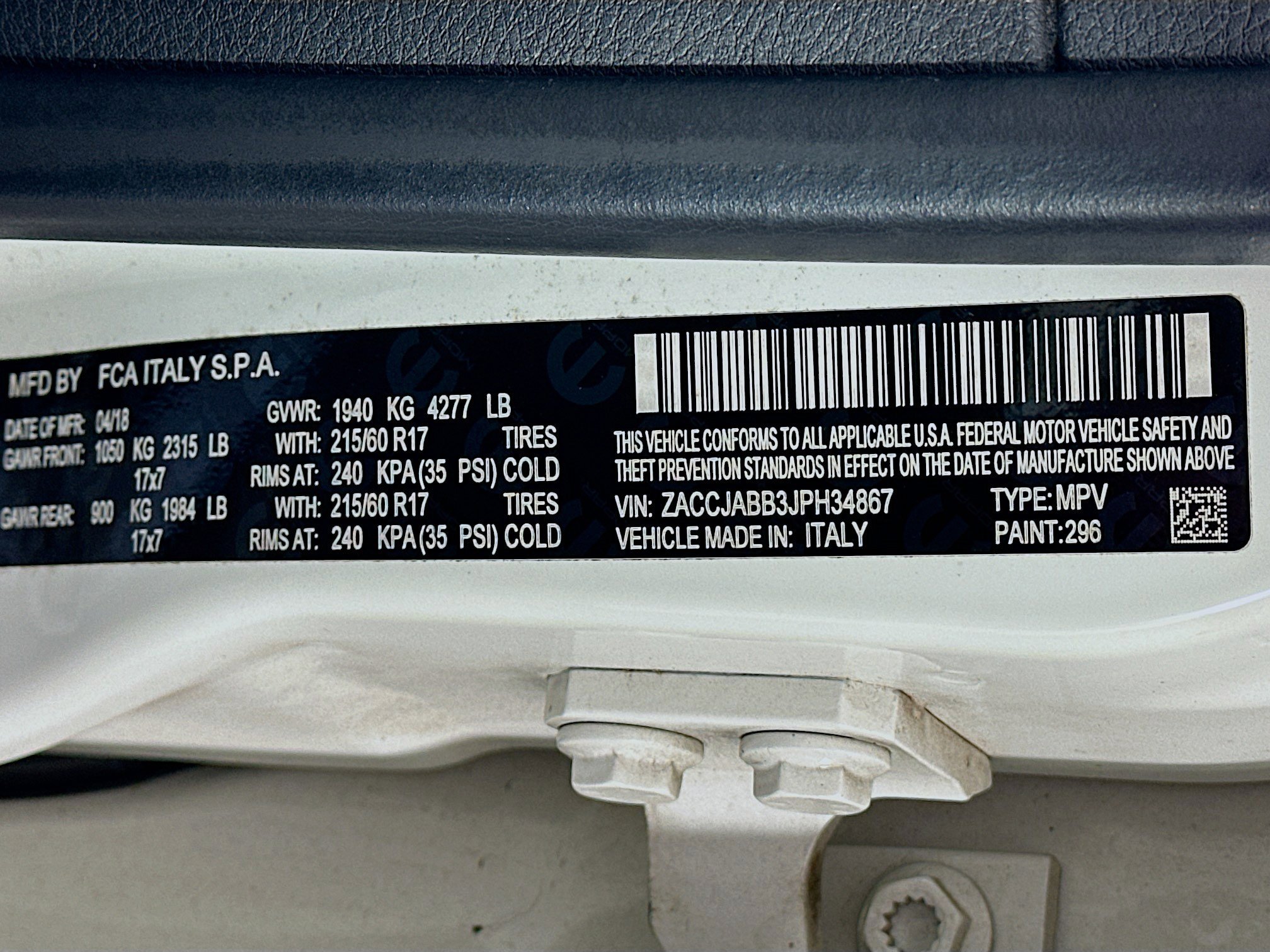 Used 2018 Jeep Renegade Latitude image 12