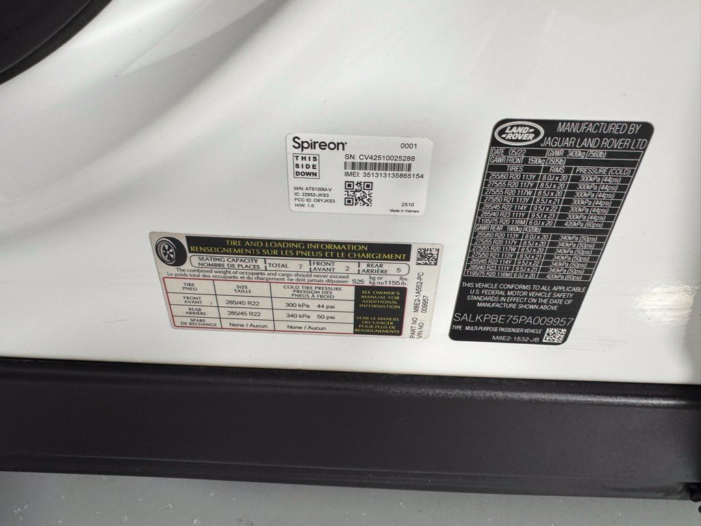 Used 2023 Land Rover Range Rover Long Wheelbase SE AWD/4WD image 30
