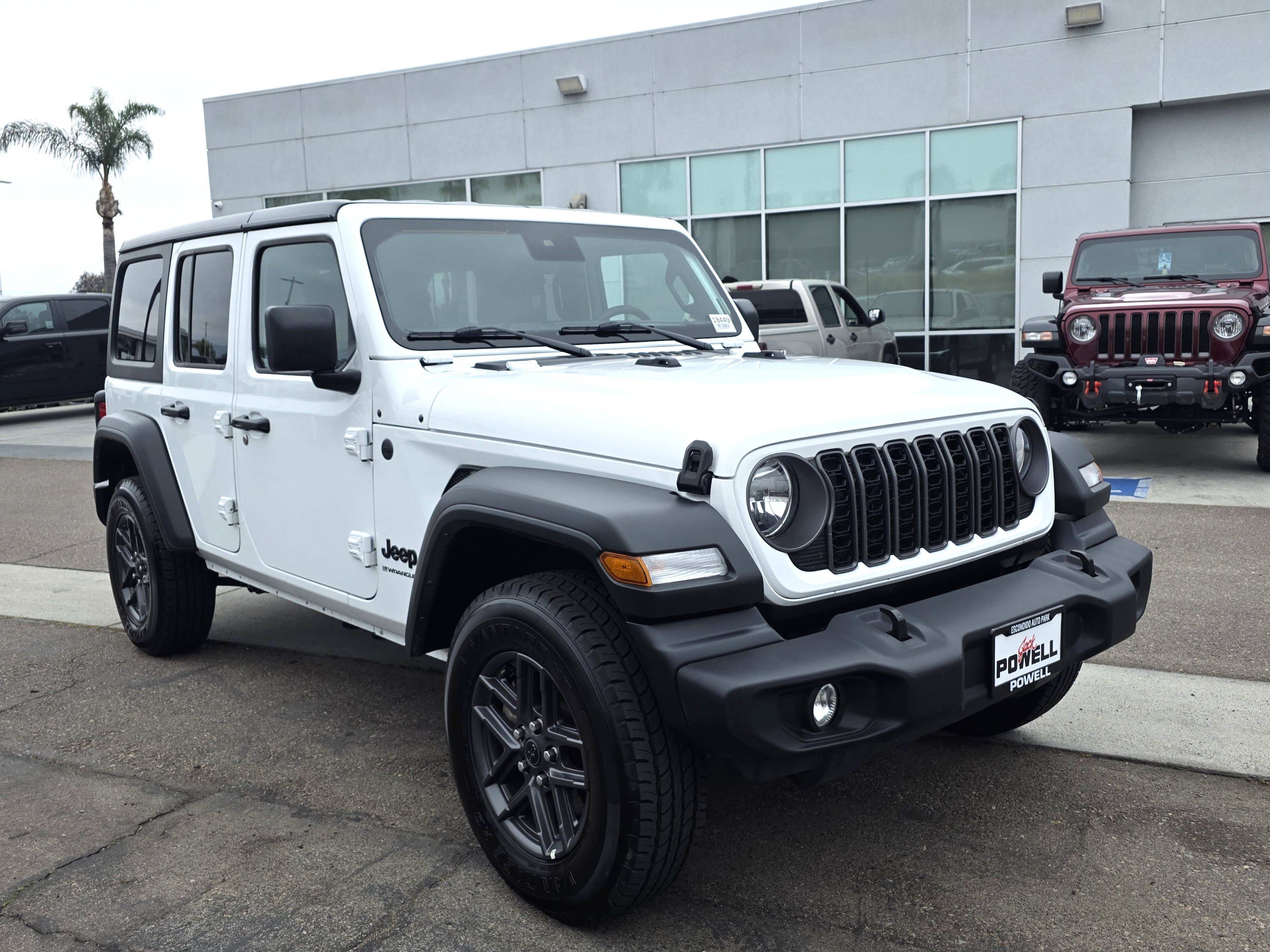 Certified 2025 Jeep Wrangler Unlimited Sport AWD/4WD image 6