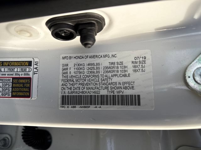Used 2019 Honda CR-V EX-L image 16