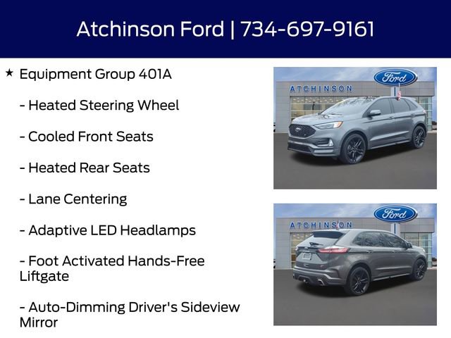 Certified 2024 Ford Edge ST w/ Equipment Group 401A image 16