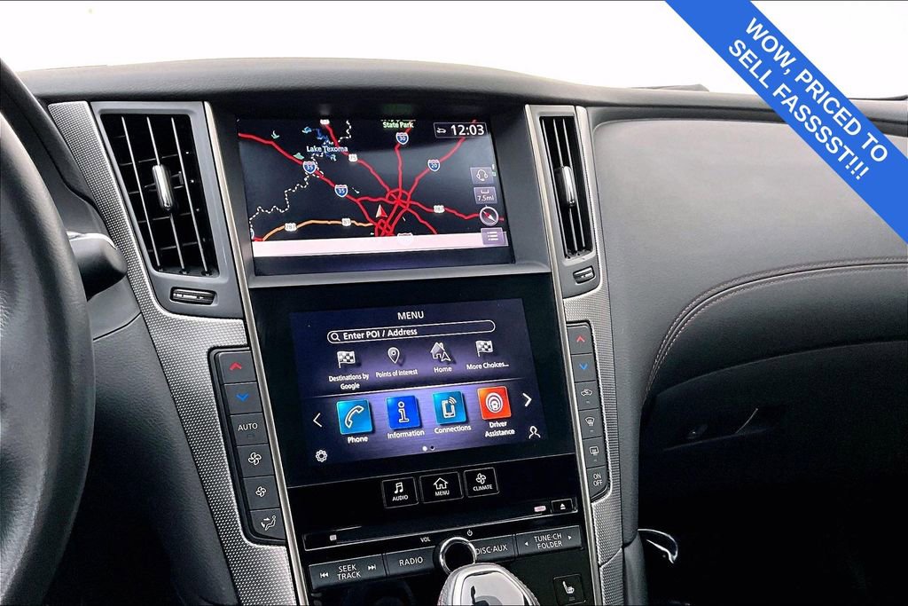 Used 2022 INFINITI Q50 Red Sport 400 image 9