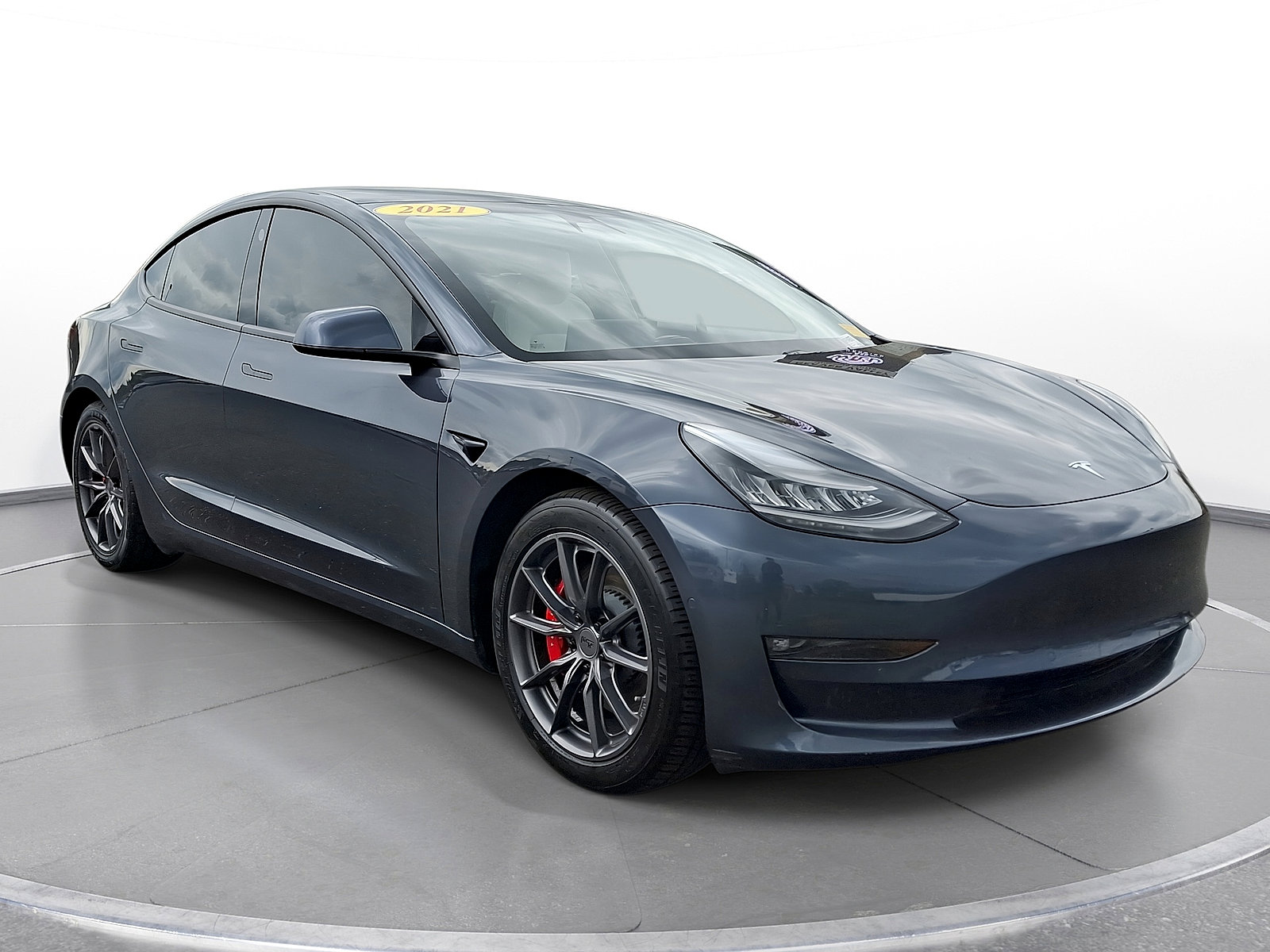 Used 2021 Tesla Model 3 Performance AWD/4WD image 1