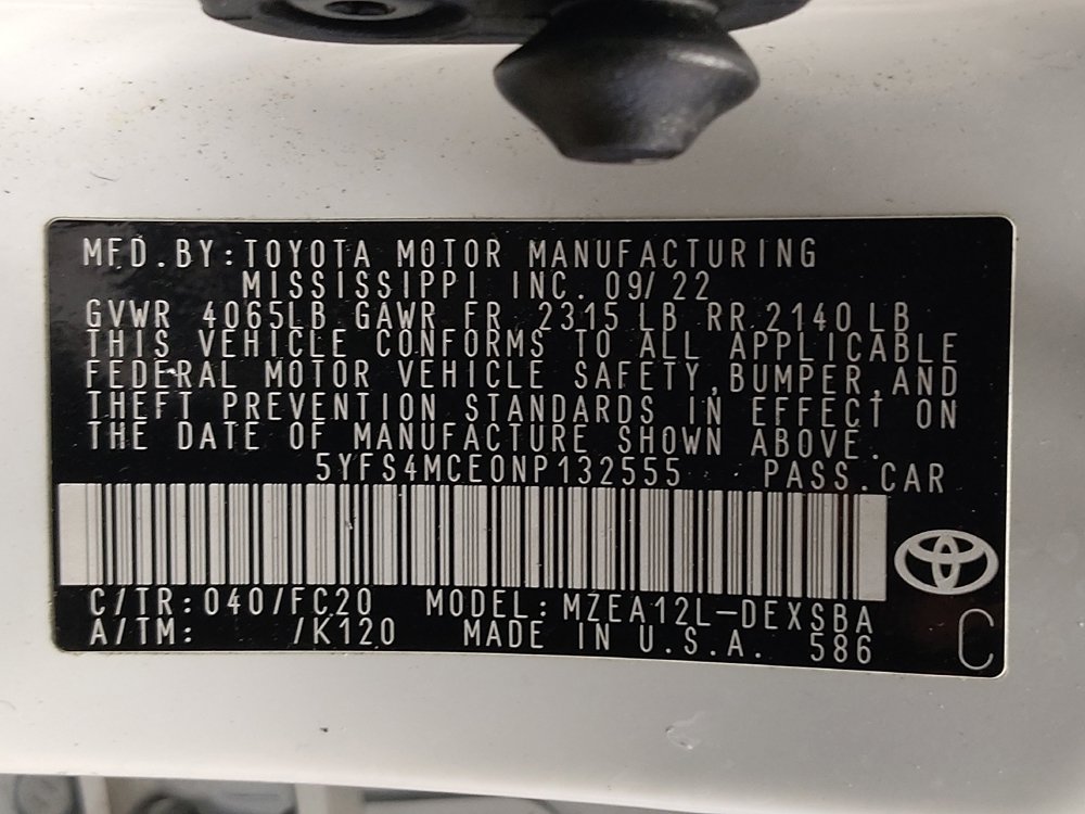 Used 2022 Toyota Corolla SE FWD image 33