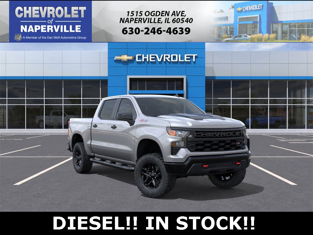 New 2026 Chevrolet Silverado 1500 Custom Trail Boss w/ LPO, Dark Essentials Package image 1