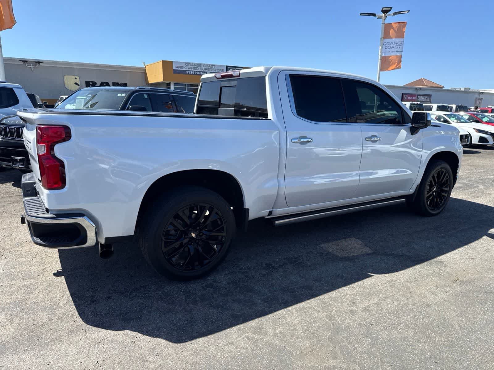 Used 2021 Chevrolet Silverado 1500 LTZ w/ LPO, Dark Essentials Package RWD image 14
