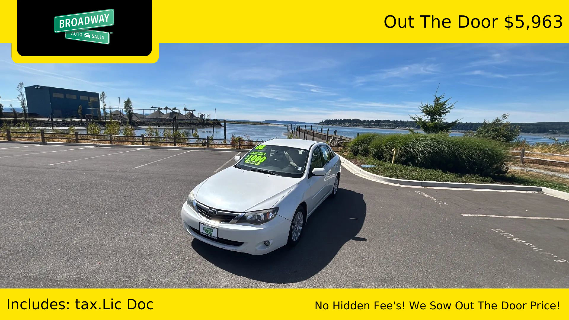 Used 2008 Subaru Impreza 2.5i