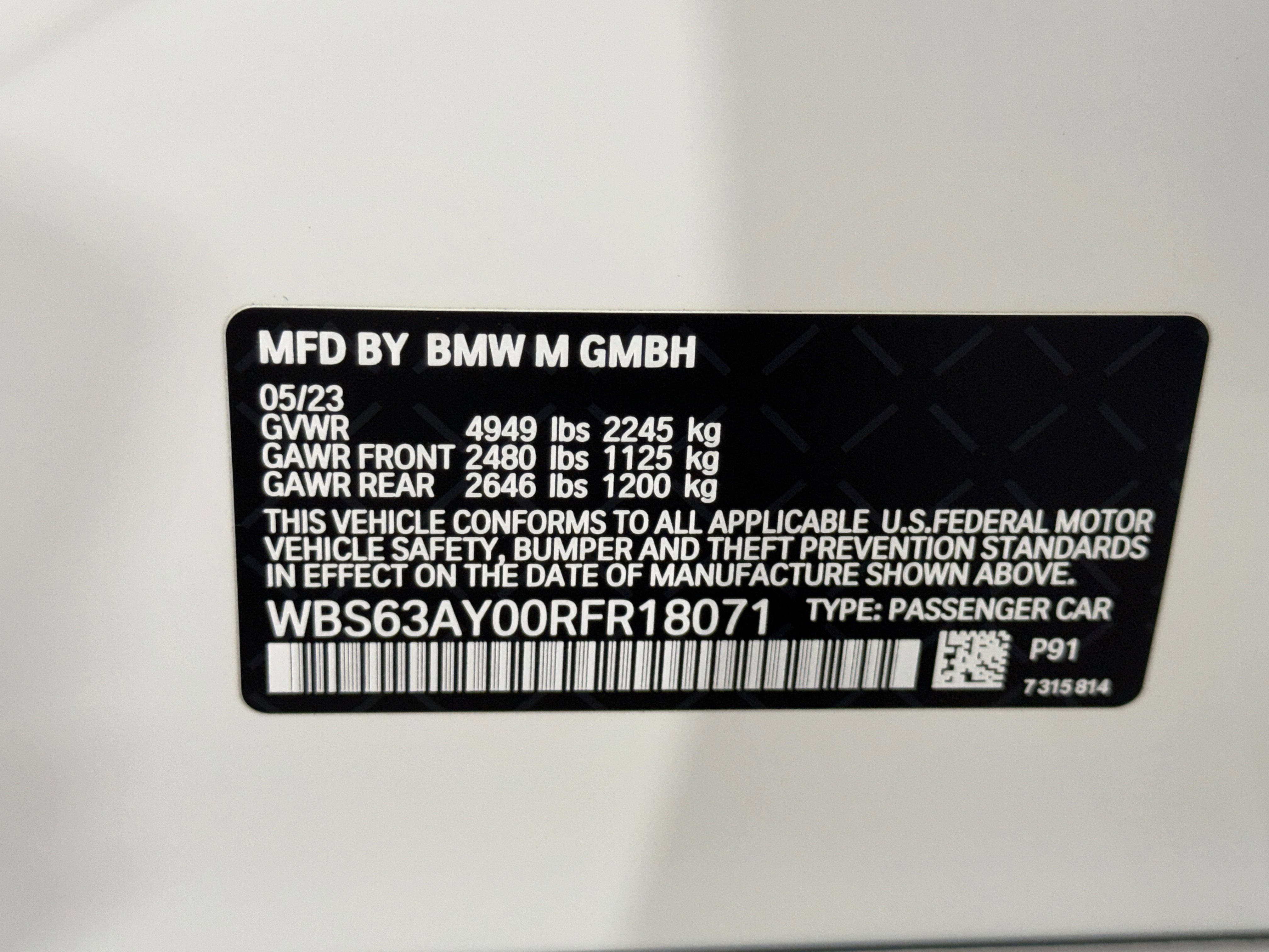 Used 2024 BMW M3 CS AWD/4WD image 42