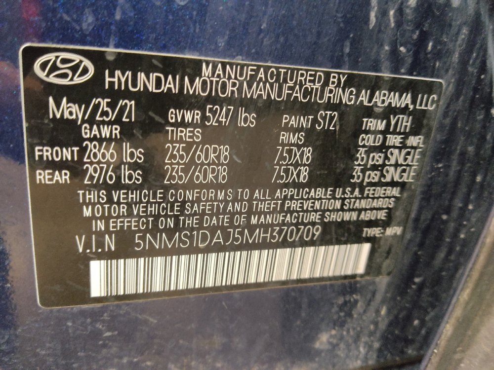 Used 2021 Hyundai Santa Fe SE AWD/4WD image 33