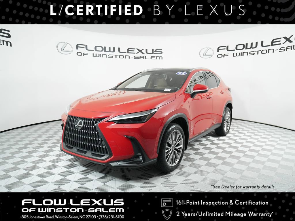 Certified 2022 Lexus NX 350h AWD w/ Vision Package image 1