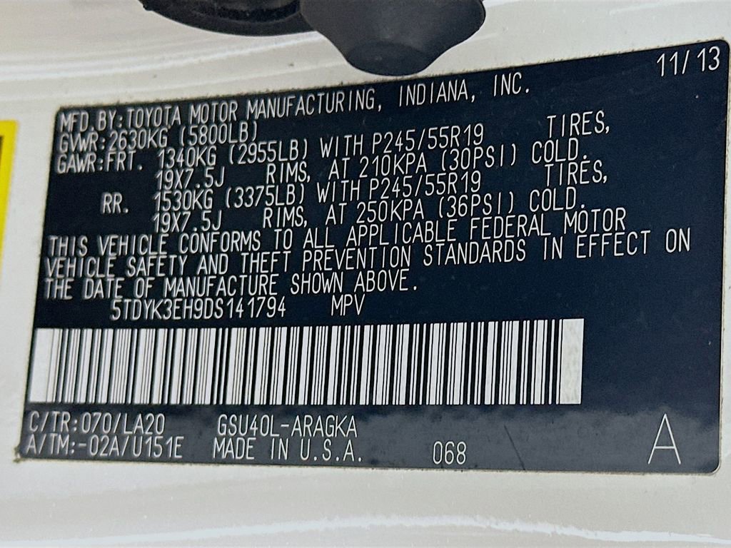 Used 2013 Toyota Highlander Limited image 37