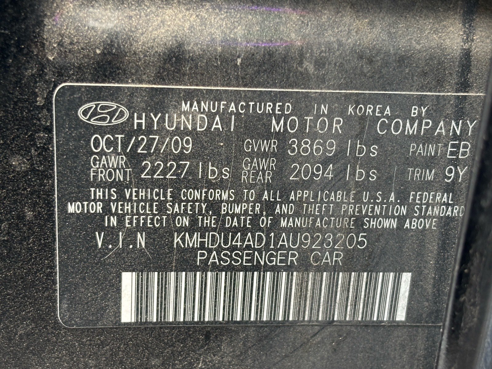 Used 2010 Hyundai Elantra GLS FWD image 10