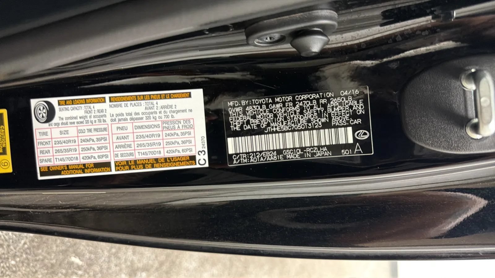 Used 2016 Lexus RC 350 RWD image 23