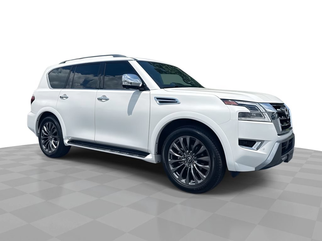 Used 2024 Nissan Armada Platinum w/ Captain's Chairs Package
