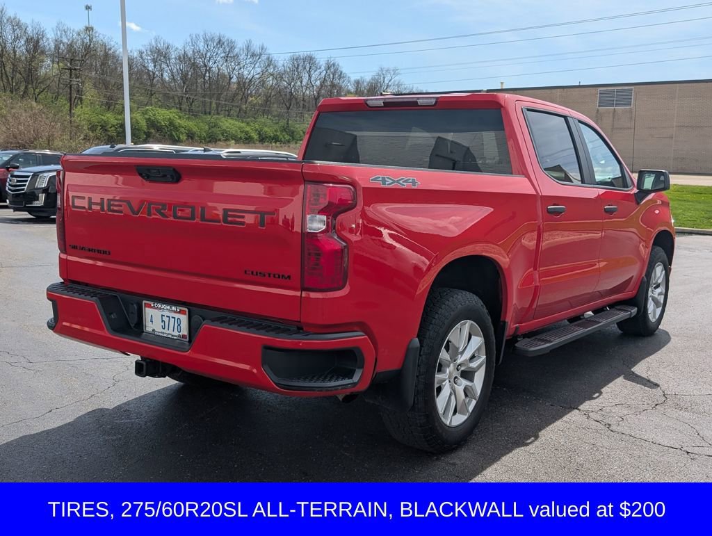 Used 2023 Chevrolet Silverado 1500 Custom w/ LPO, Dark Essentials Package image 7