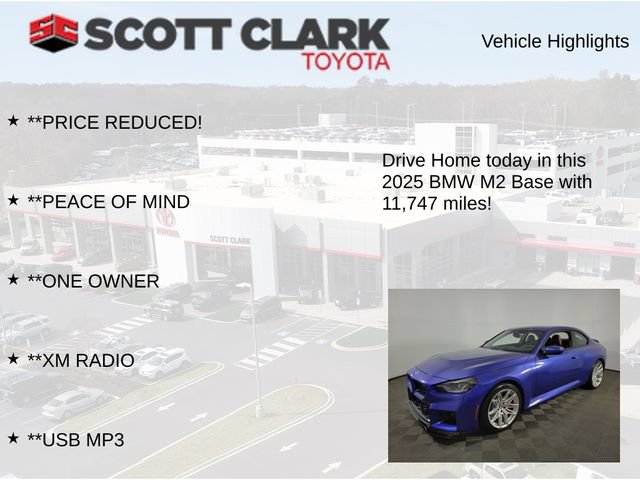 Used 2025 BMW M2 w/ Lighting Package RWD image 8