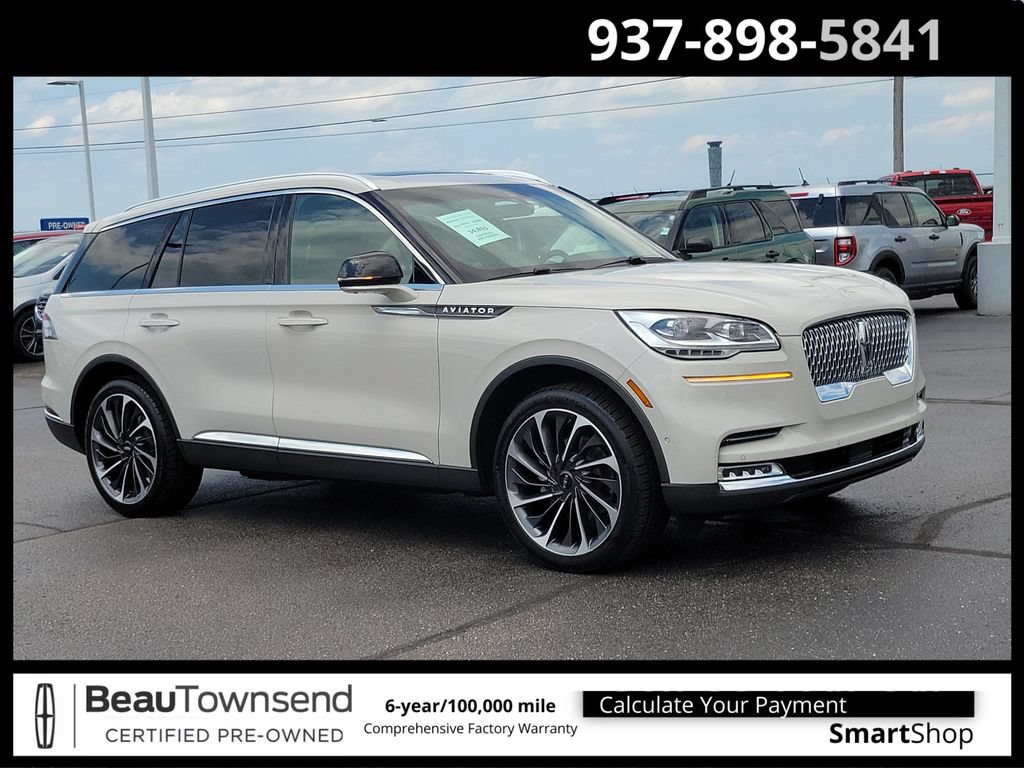 Certified 2021 Lincoln Aviator Reserve w/ Equipment Group 201A AWD/4WD image 1