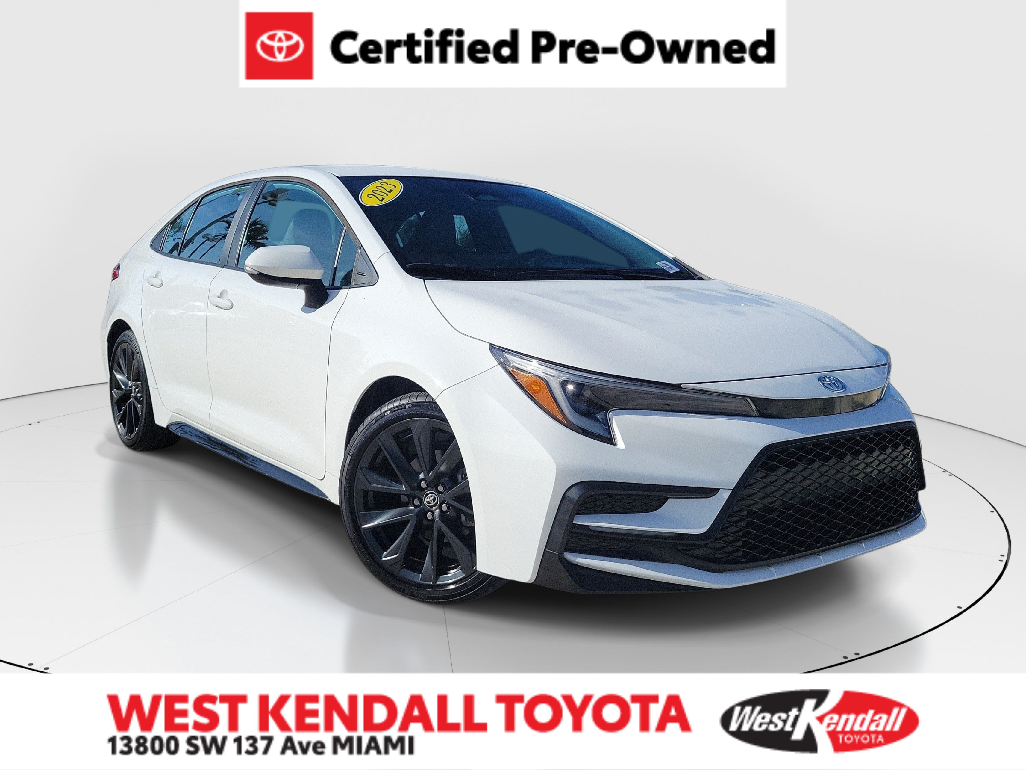 Certified 2023 Toyota Corolla SE FWD video 1