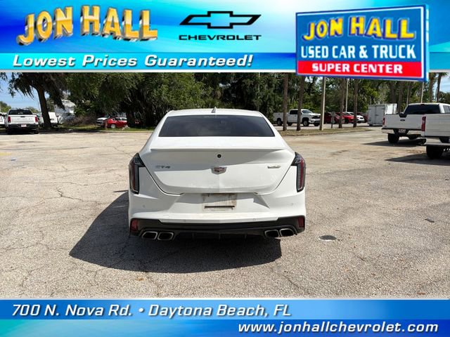 Used 2022 Cadillac CT4 V w/ Technology Package image 10