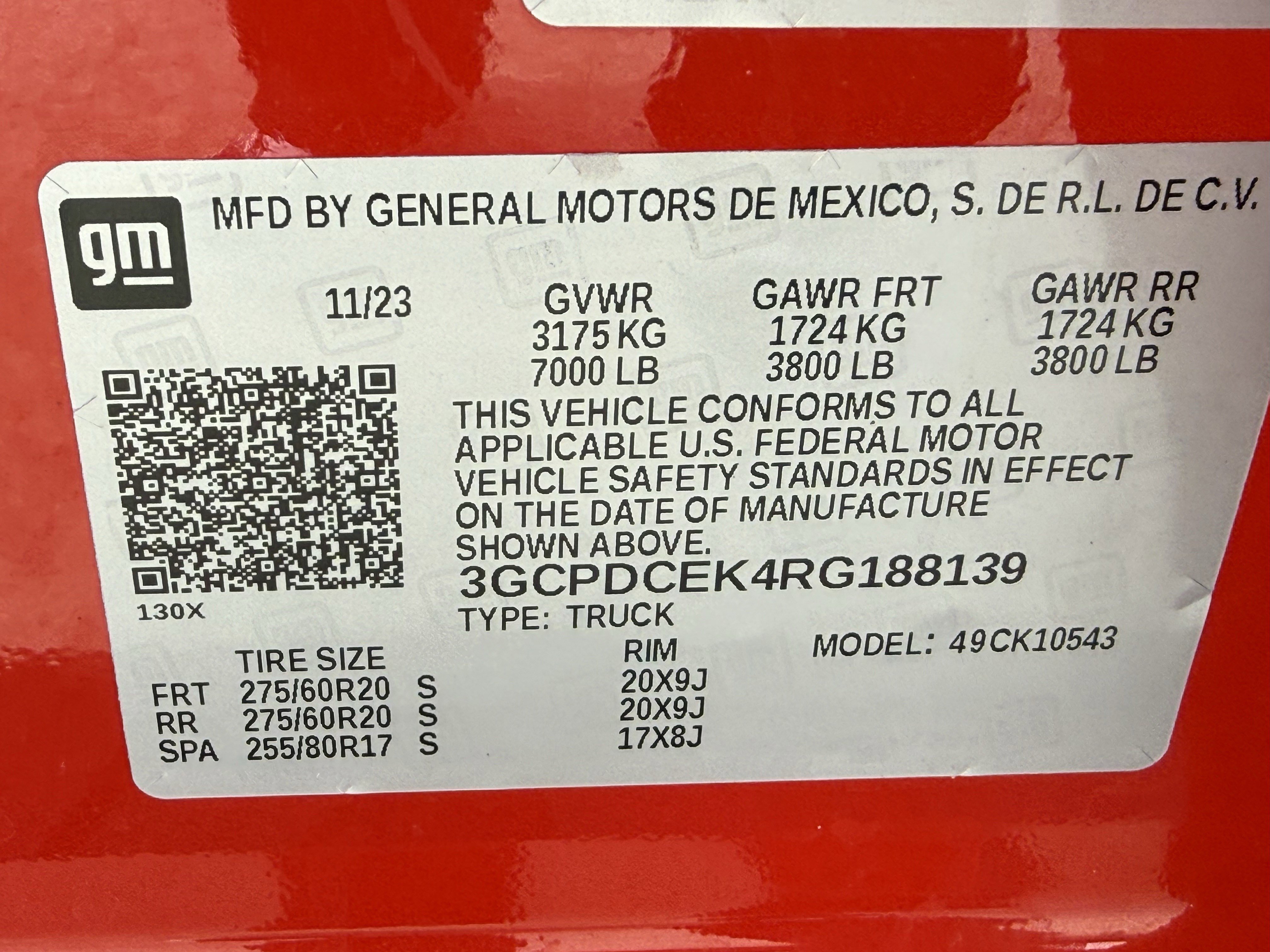 Used 2024 Chevrolet Silverado 1500 Custom Trail Boss w/ Turbomax Blackout Package image 32