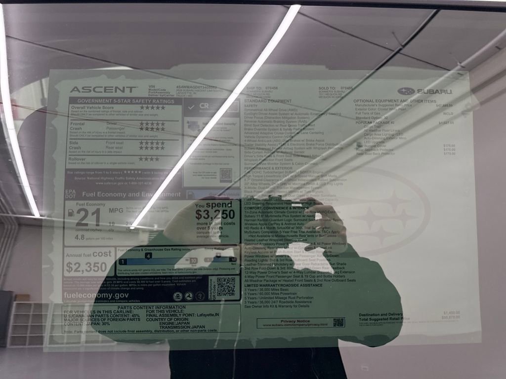 New 2026 Subaru Ascent Limited w/ Popular Package #2 image 30