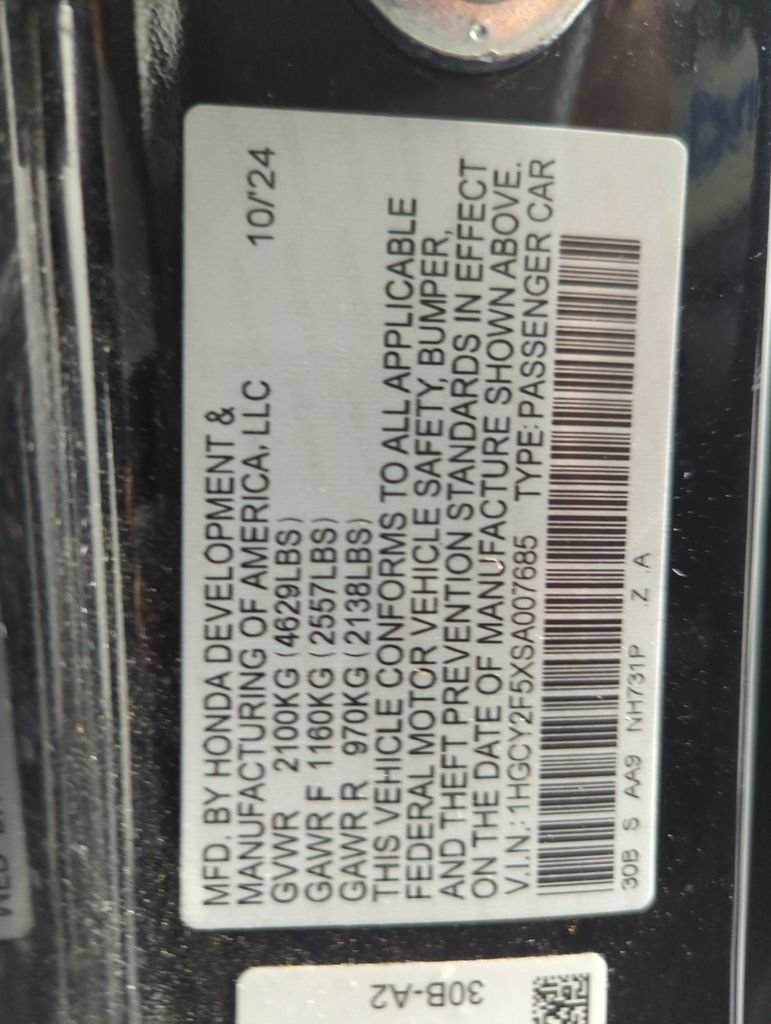 Certified 2025 Honda Accord Sport image 25