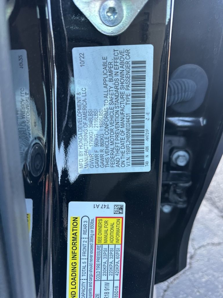 Used 2022 Honda Civic Sport image 43