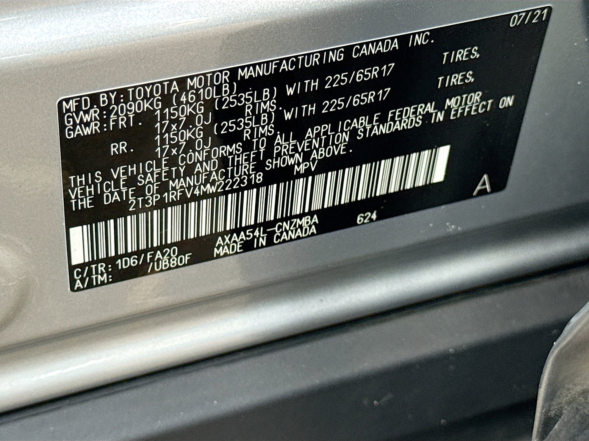 Used 2021 Toyota RAV4 XLE image 42