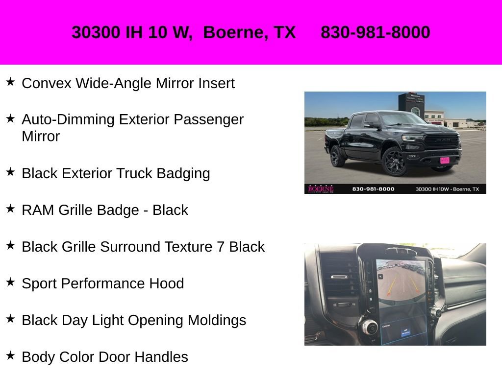 Used 2022 RAM 1500 Limited w/ Night Edition image 38