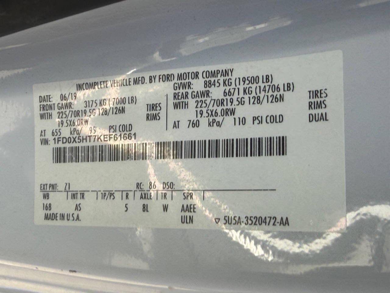 Used 2019 Ford F550 4x4 SuperCab Super Duty image 26