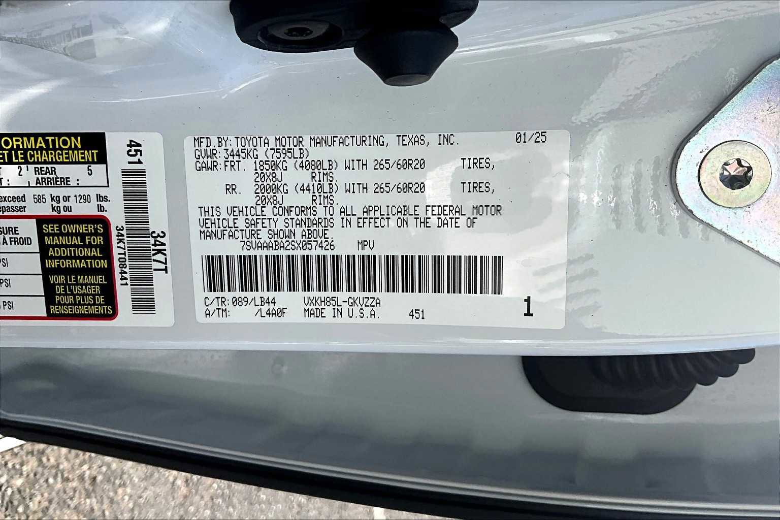 Used 2025 Toyota Sequoia 1794 Edition image 33