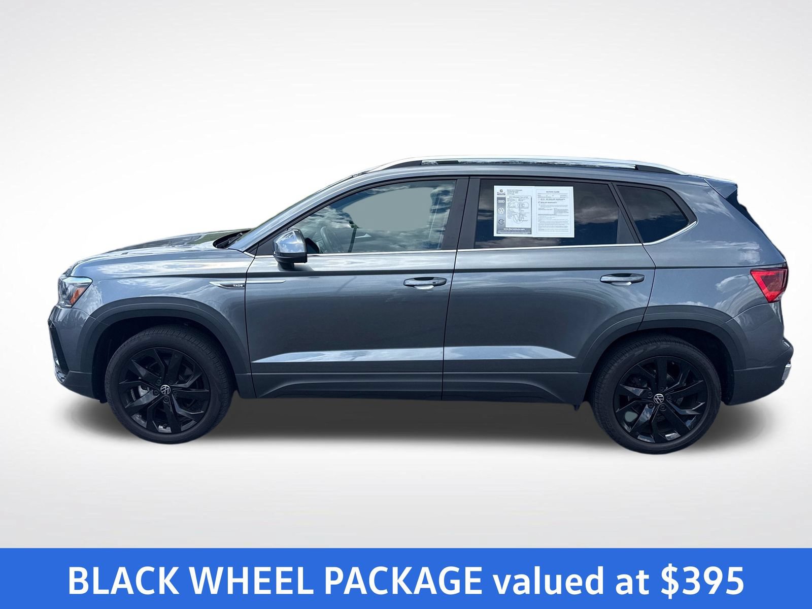 Certified 2023 Volkswagen Taos SE w/ Black Wheel Package FWD image 2