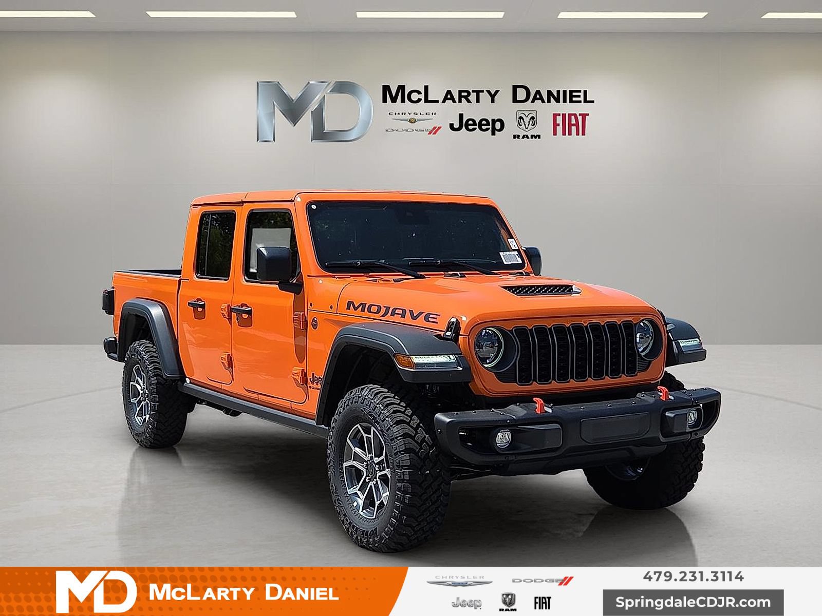 New 2025 Jeep Gladiator Mojave w/ Steel Bumper Group AWD/4WD image 1