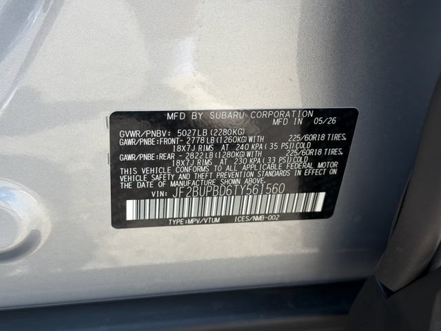 New 2026 Subaru Outback Premium AWD/4WD image 26