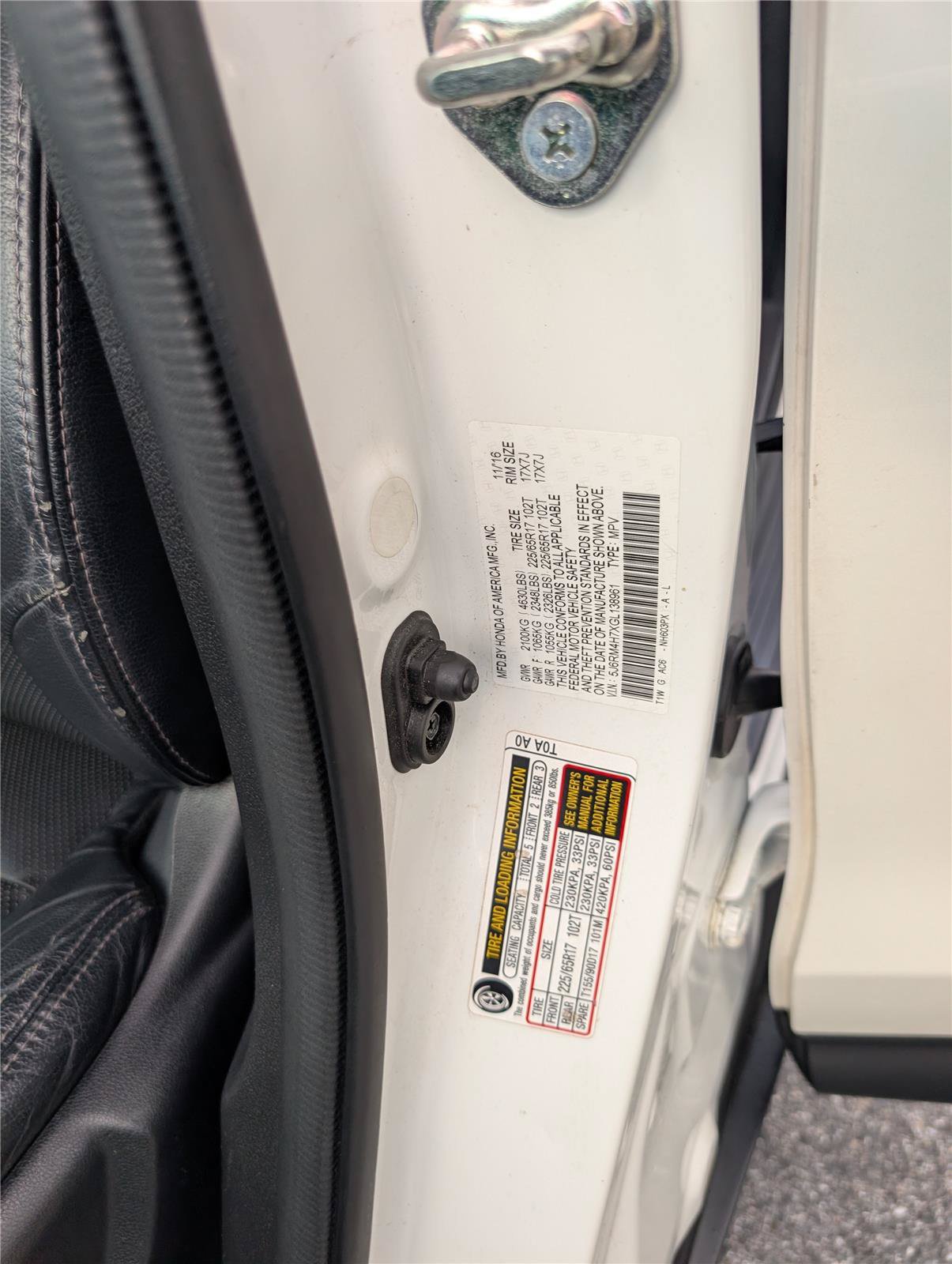 Used 2016 Honda CR-V EX-L image 15