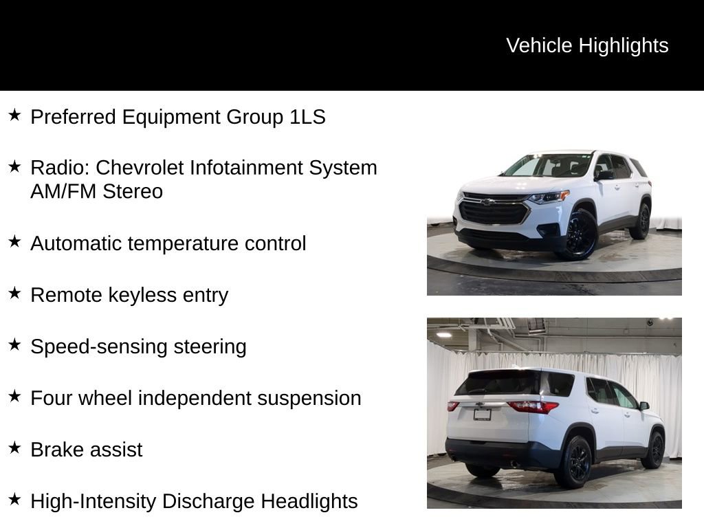 Used 2020 Chevrolet Traverse LS image 7