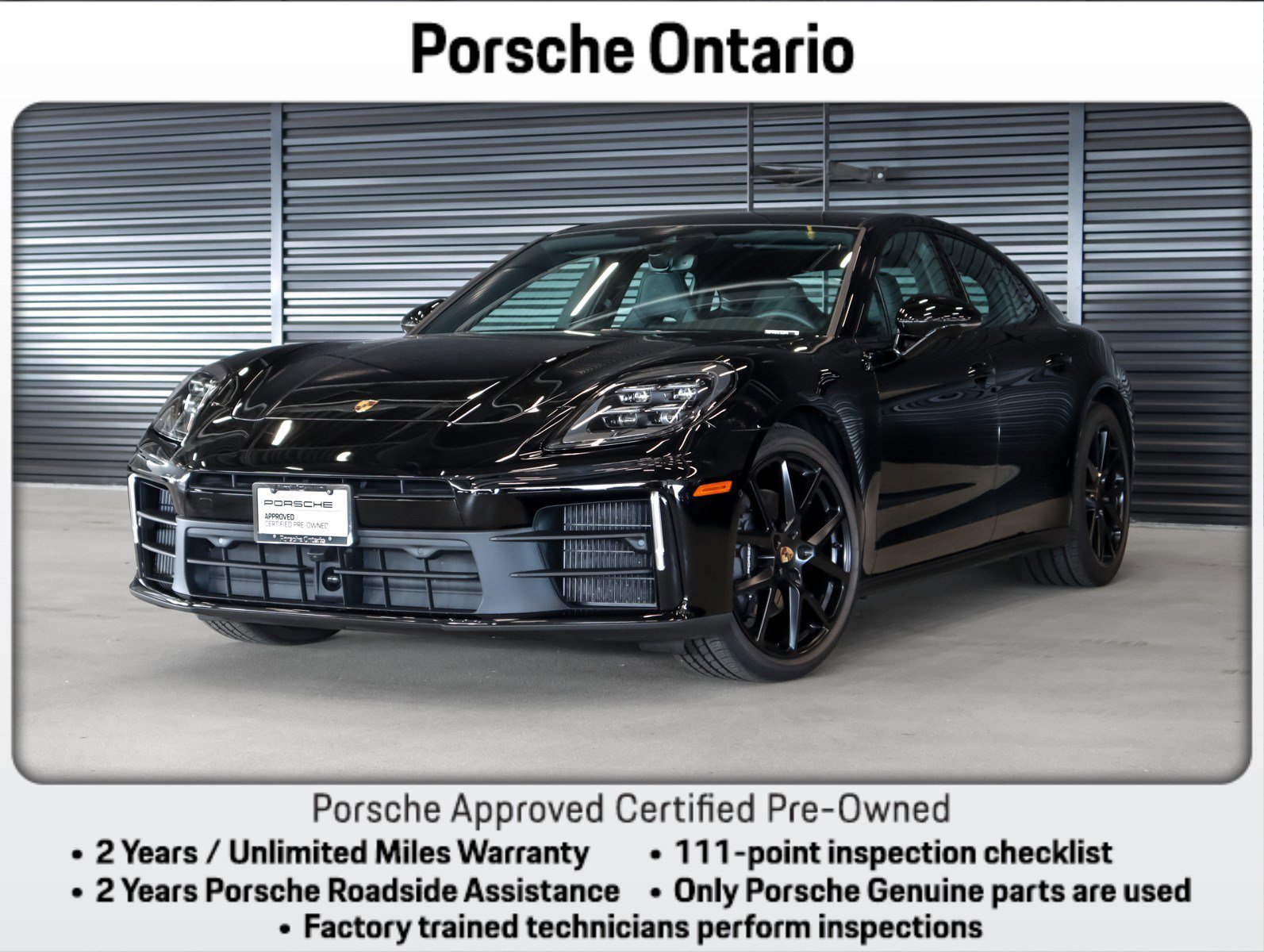 Certified 2025 Porsche Panamera 4