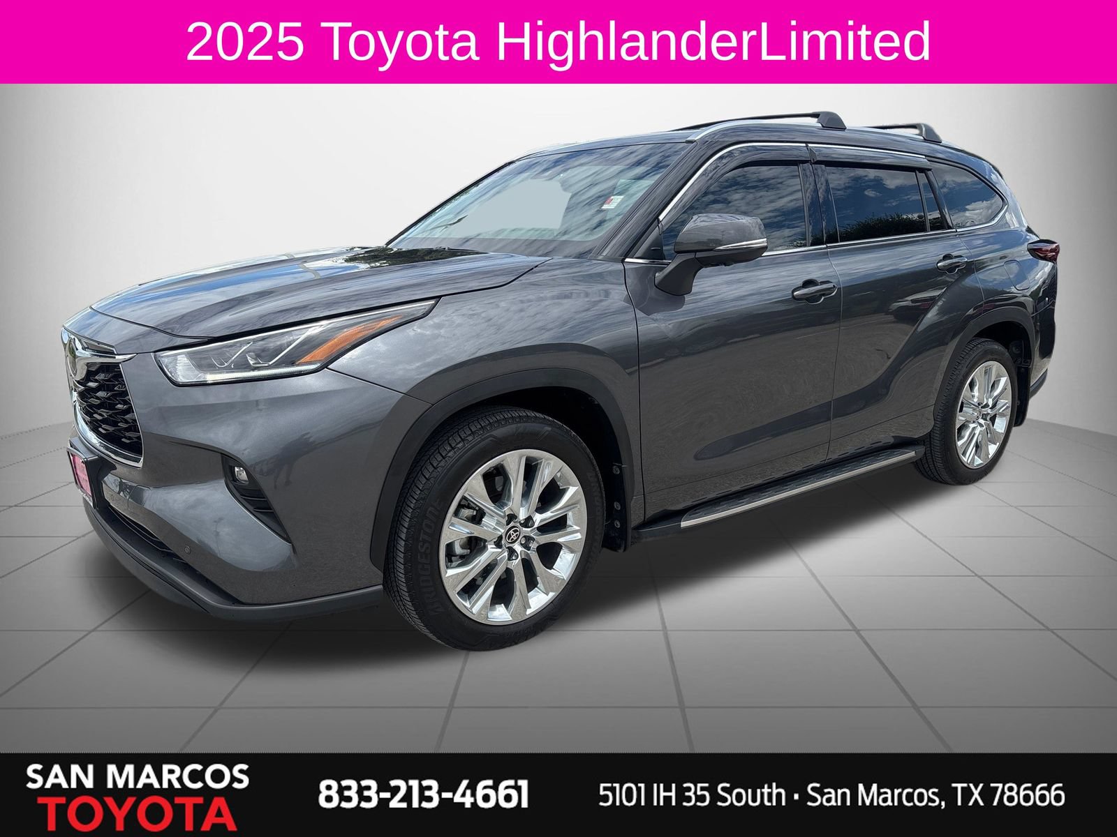 Used 2025 Toyota Highlander Limited FWD video 1