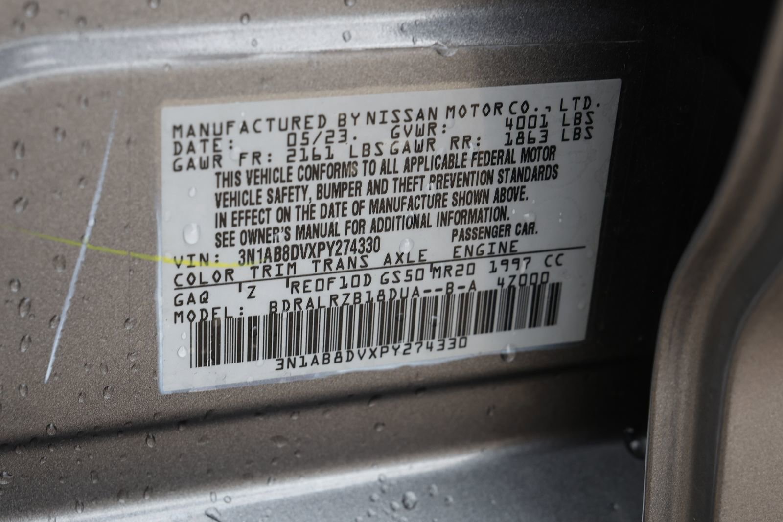 Used 2023 Nissan Sentra SR w/ Electronics Package image 32