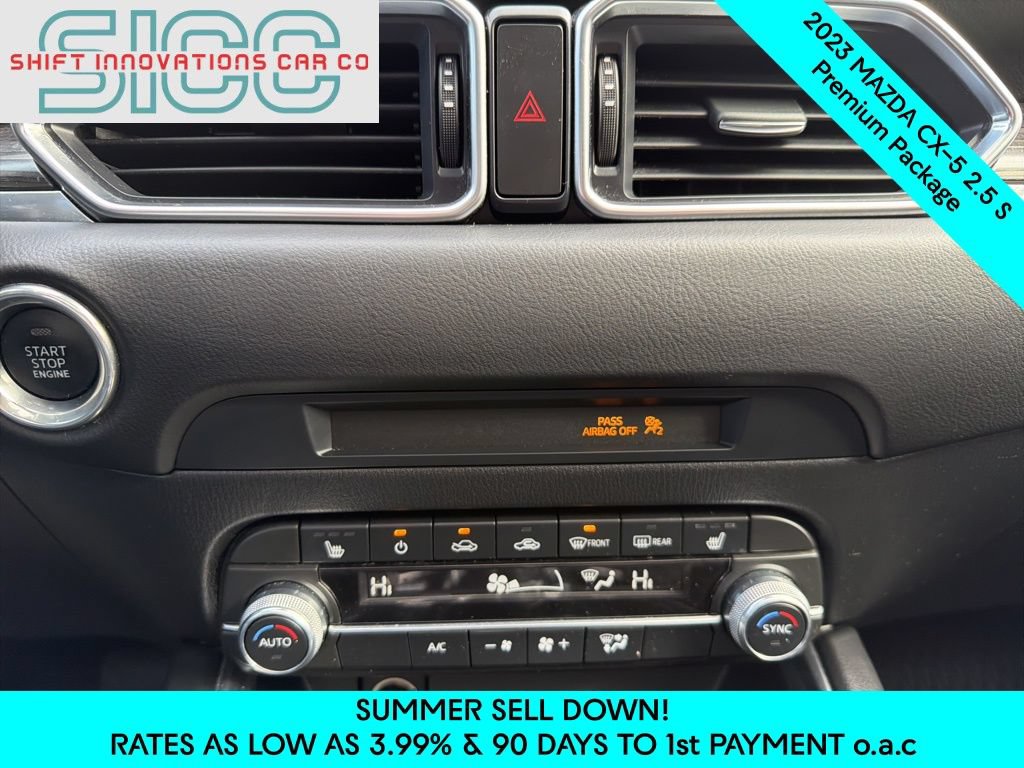 Used 2023 MAZDA CX-5 AWD 2.5 S w/ Premium Package image 18