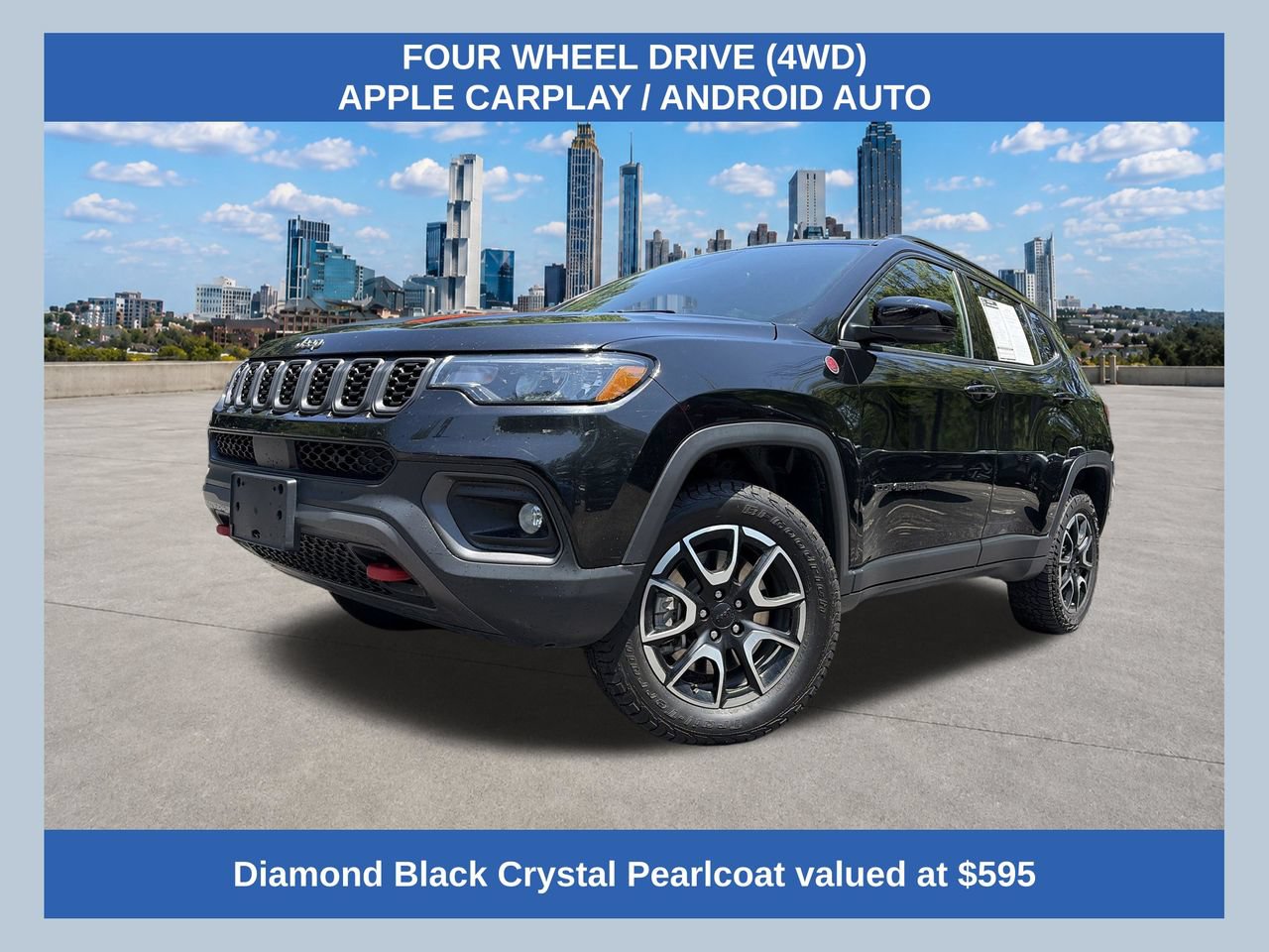Used 2024 Jeep Compass Trailhawk AWD/4WD image 1