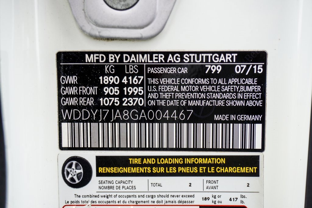 Used 2016 Mercedes-Benz AMG GT S w/ Exclusive Interior Package image 41