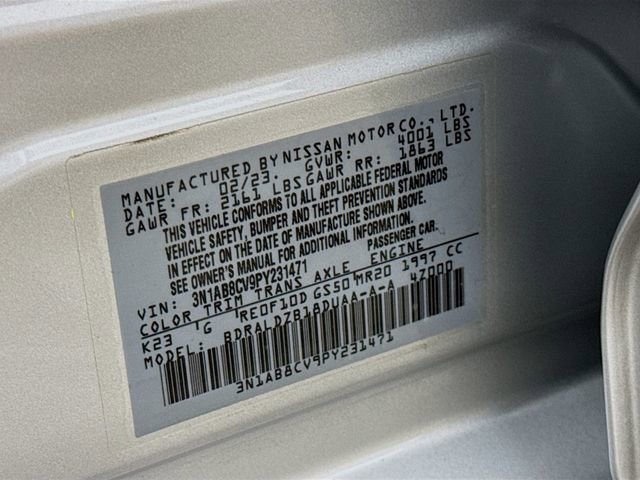 Certified 2023 Nissan Sentra SV w/ All-Weather Package image 31