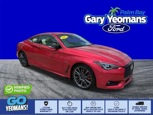 Used 2017 INFINITI Q60 Red Sport 400 RWD image 1