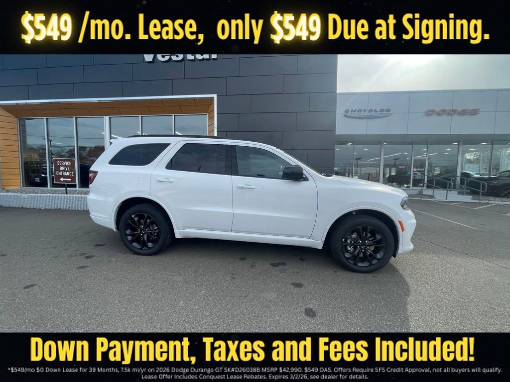 New 2026 Dodge Durango GT w/ Blacktop Package image 4