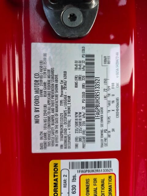 Used 2024 Ford Mustang Premium RWD image 27
