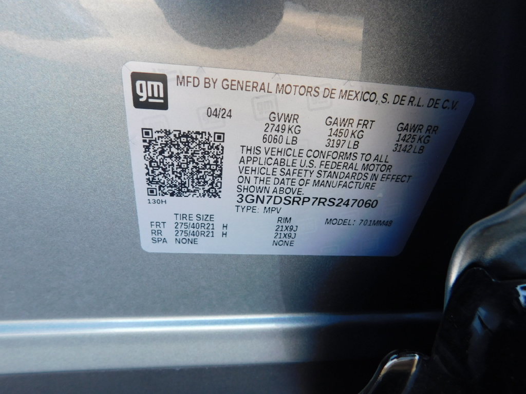 Certified 2024 Chevrolet Equinox EV RS w/ Active Safety Package 3 FWD image 11